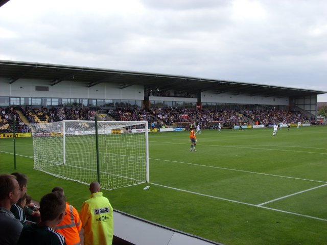 The South Stand During the Match